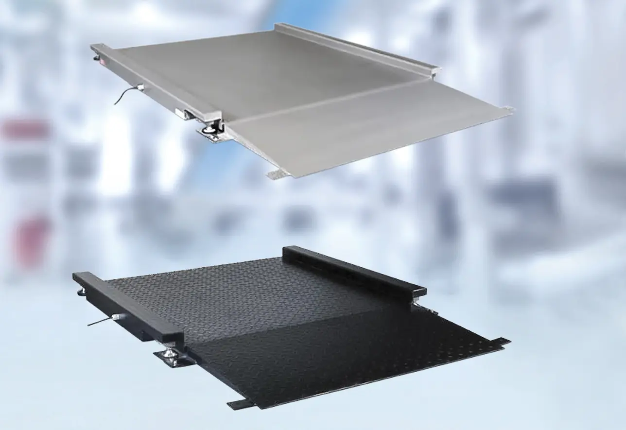 Báscula de bajo perfil IF con ruedas