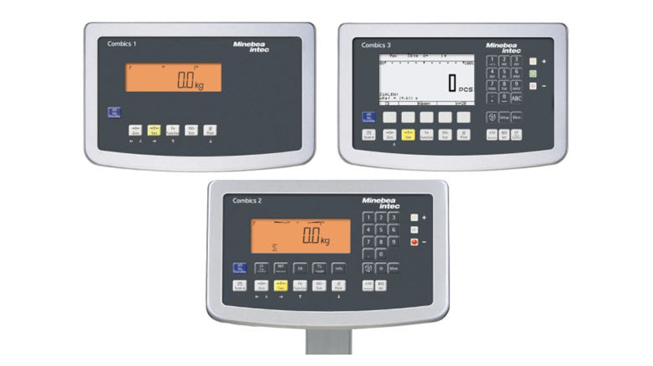 Indicadores de peso Combics de Minebea Intec